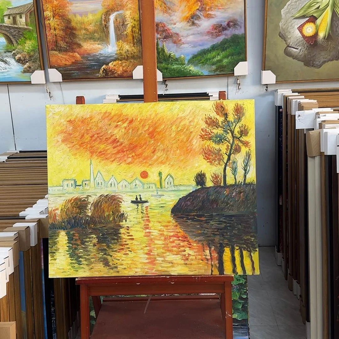 油画5060油画作品展作品展作品集展