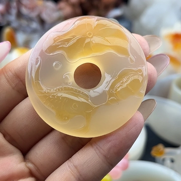 枫***秋玛瑙未镶嵌手饰玛瑙