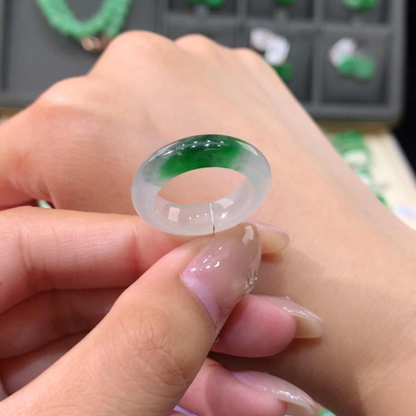【闪购商品】未镶嵌戒指翡翠10号
