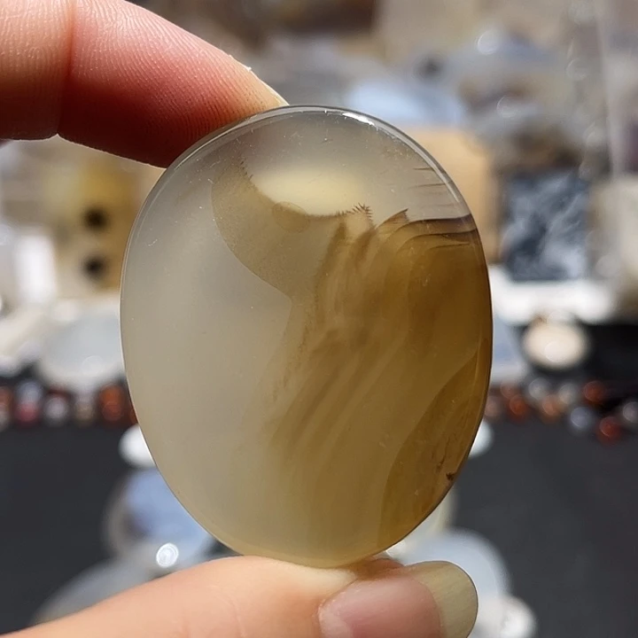 玛瑙/玉髓未镶嵌吊坠(不含链)