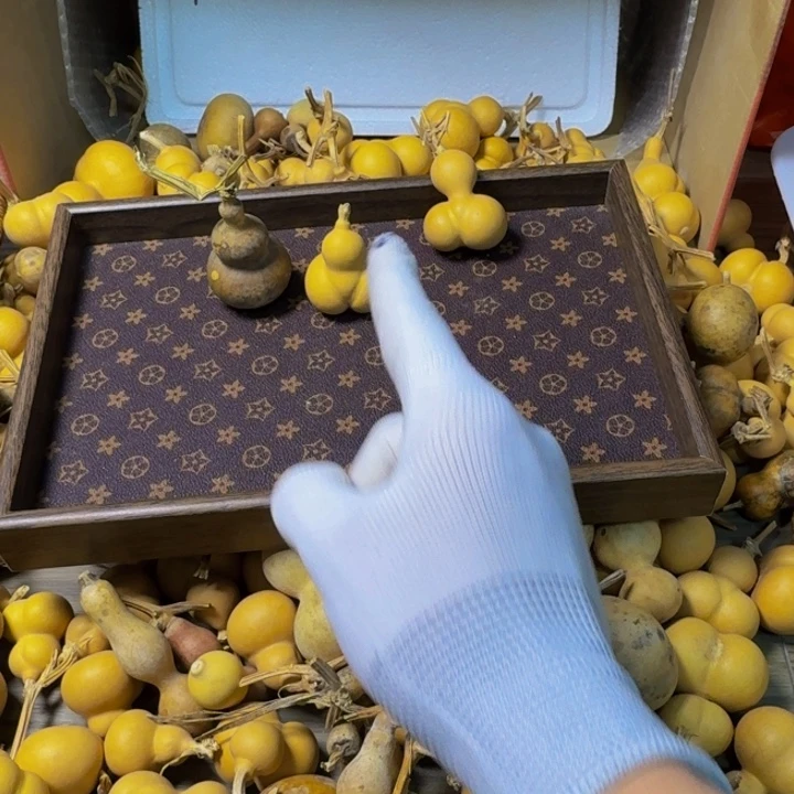 已*置葫芦手把件瑕疵的葫芦