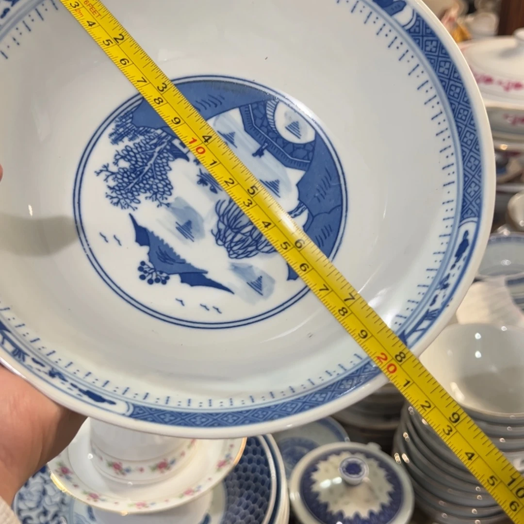 瓷20厘米梧桐面碗