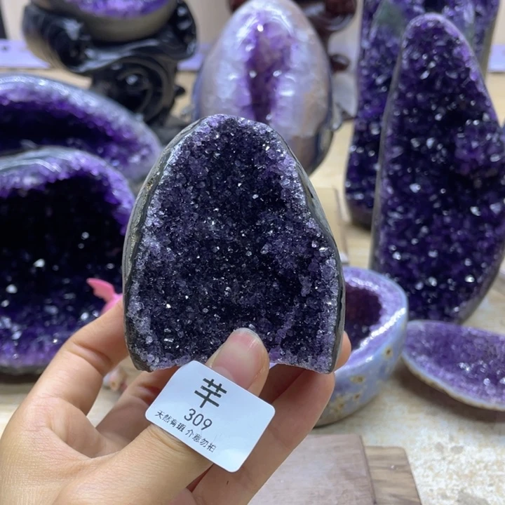 未镶嵌珠宝半成品紫晶