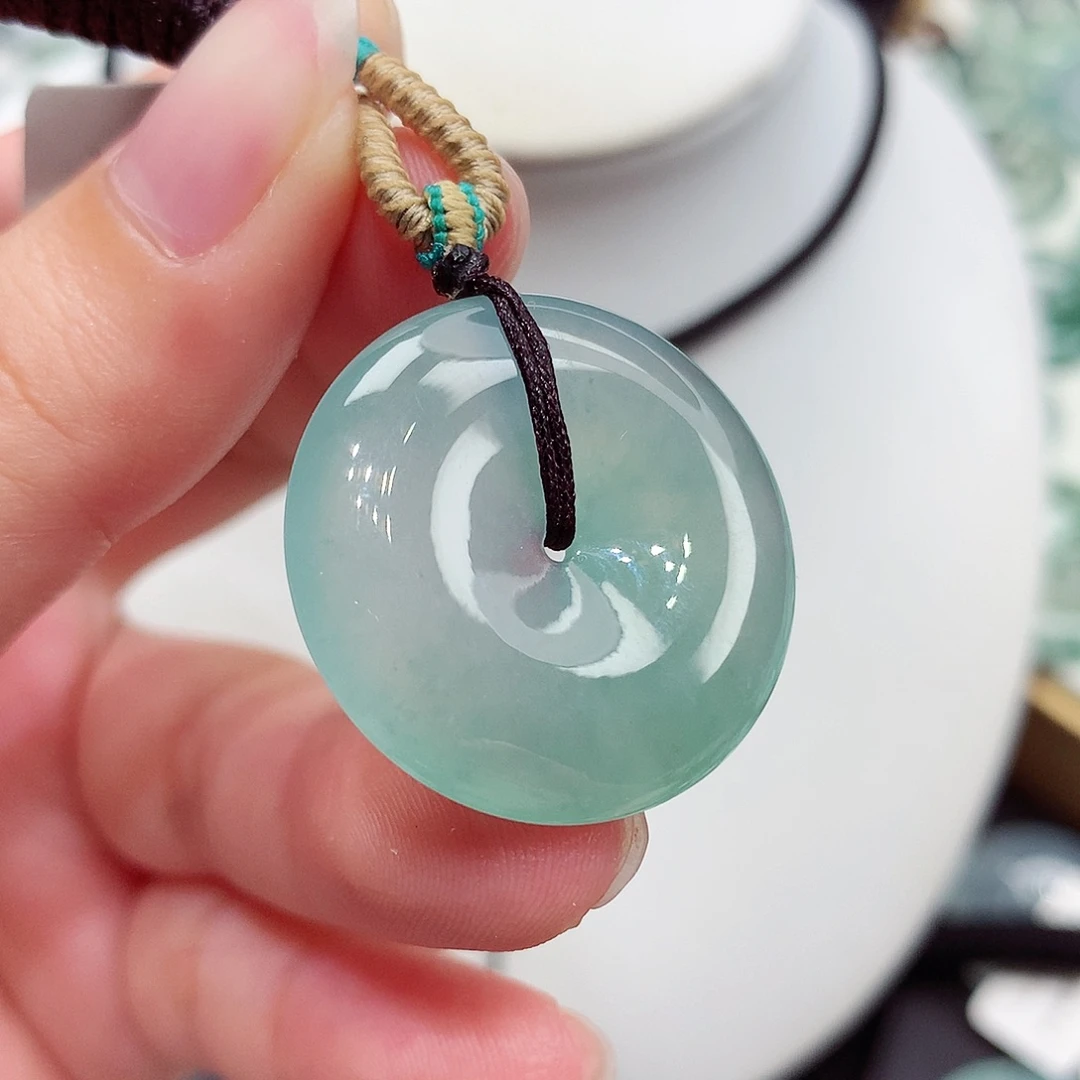 颈饰未镶嵌翡翠翡翠50，26.5/5.3