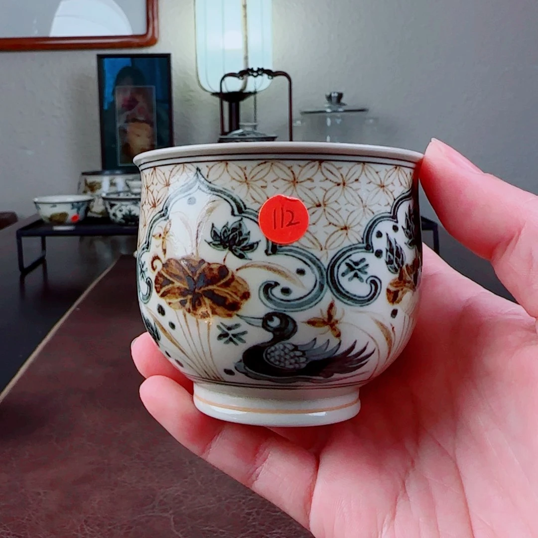 一生一物仿元青花2号釉九*鱼