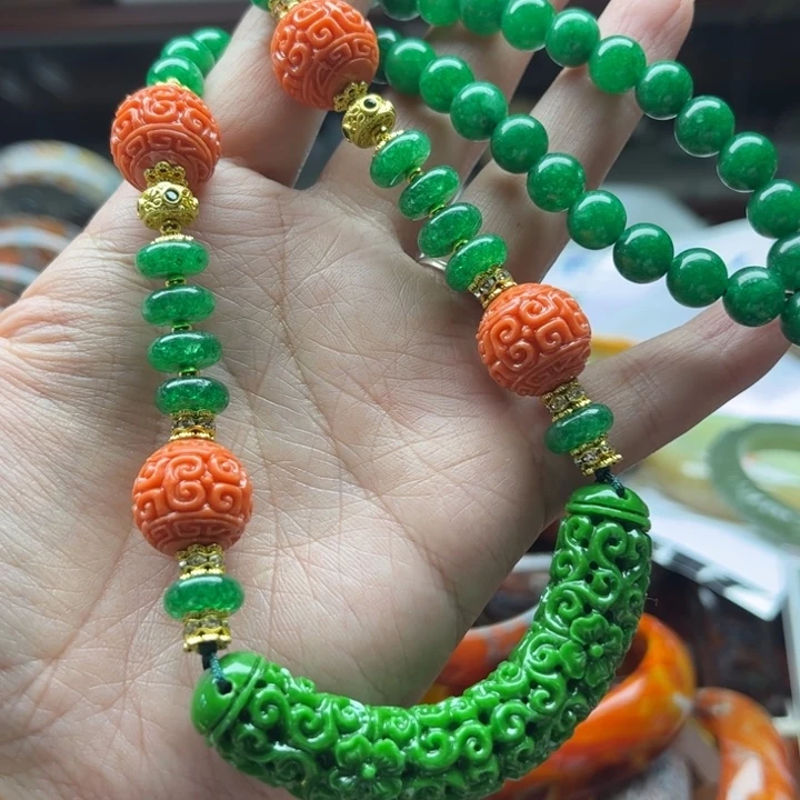 石英质玉手链未镶嵌