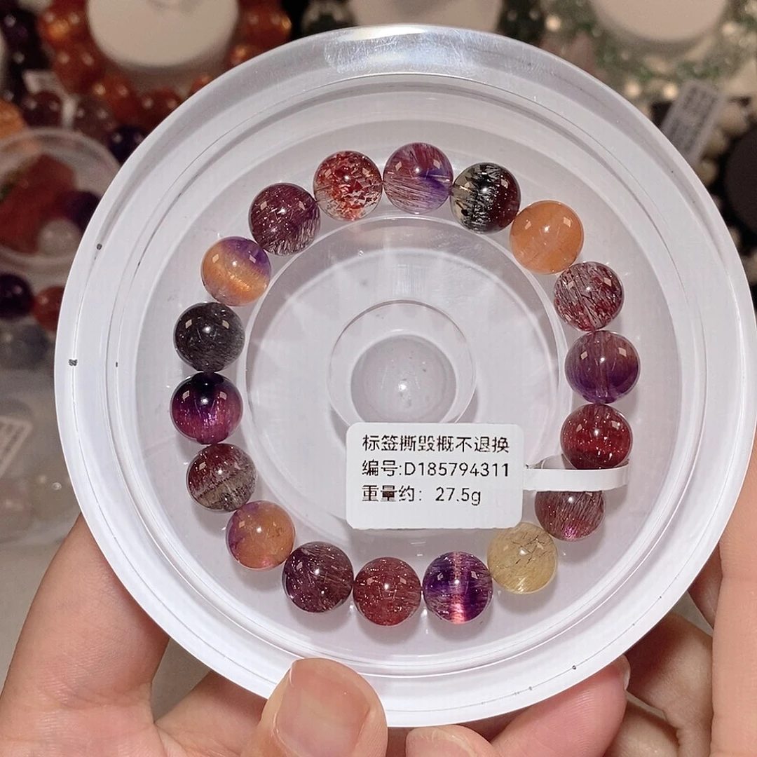 水晶手链未镶嵌糖果超七手链10