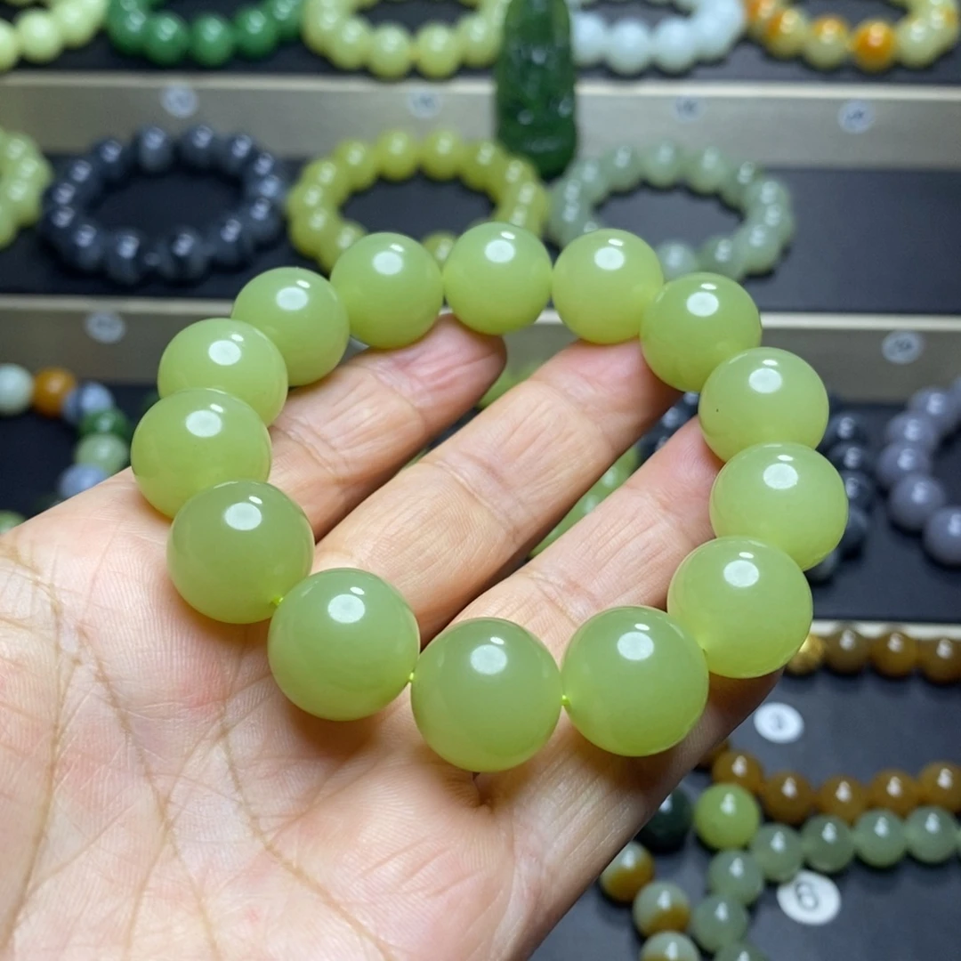 和田玉未镶嵌手串