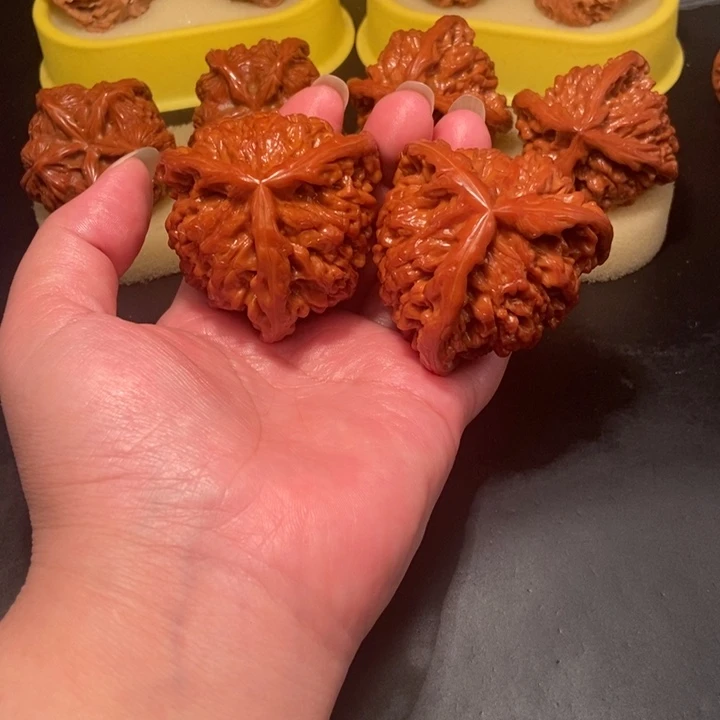 吊坠文玩核桃老*工艺三棱