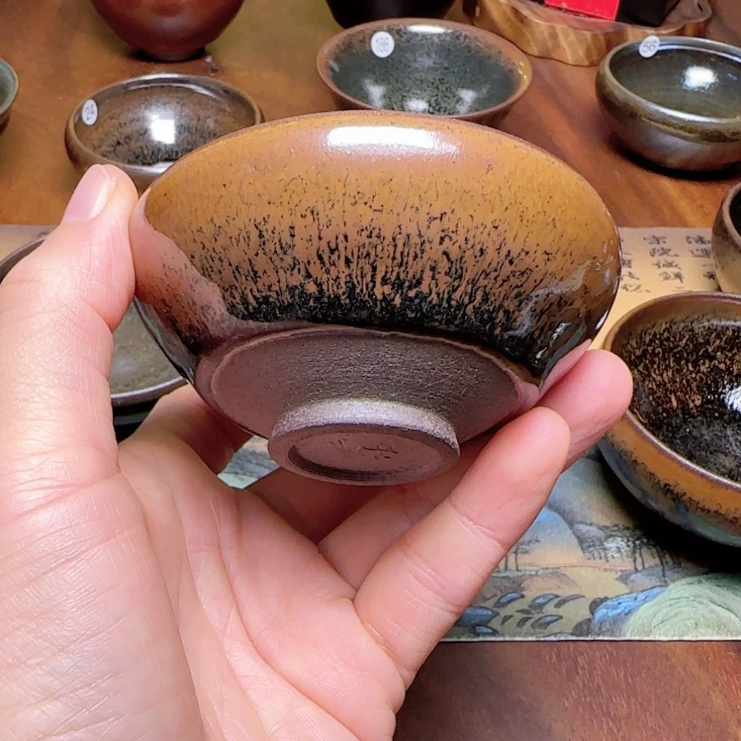 茶盏12 龙窑柴烧窑柴烧