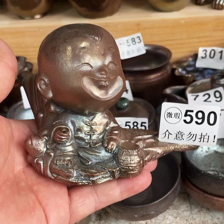 茶杯紫泥柴烧纯手工590