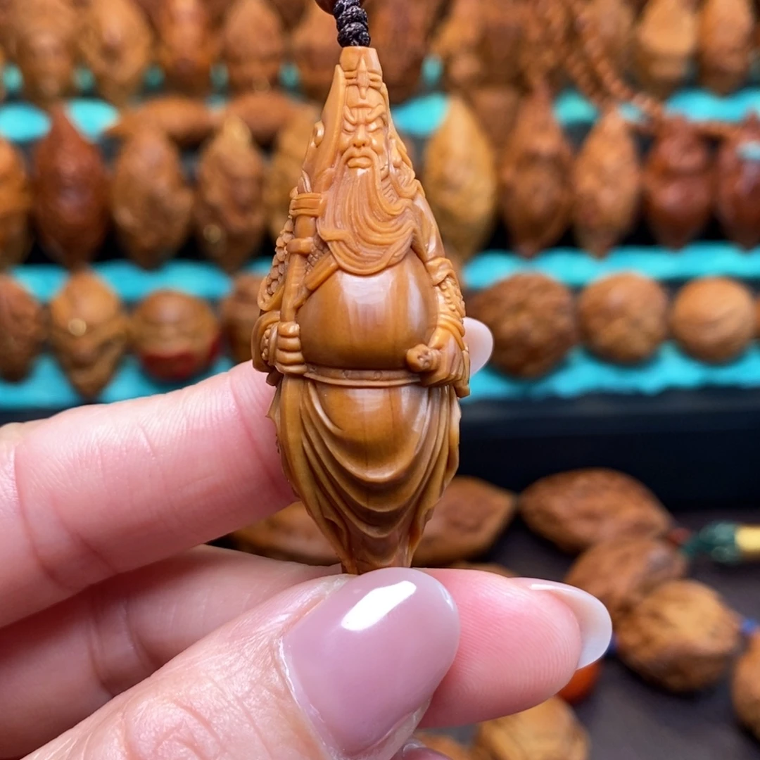 橄榄核手串/手链整身关公