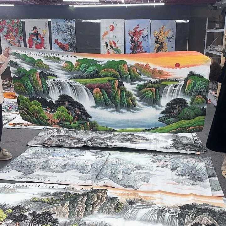 国画无毛和被绒毛或被