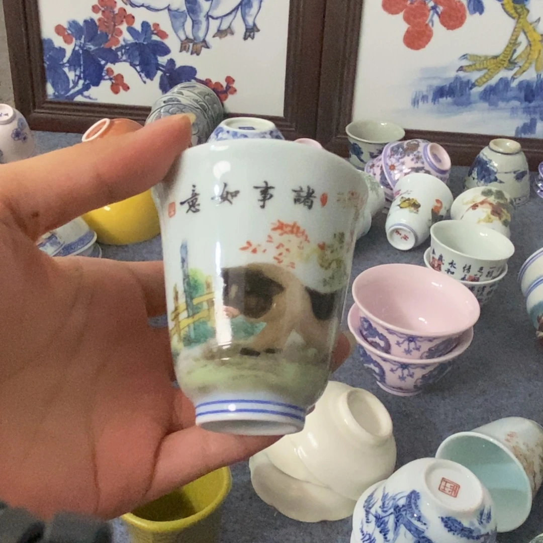 景德镇陶瓷杯子杯子