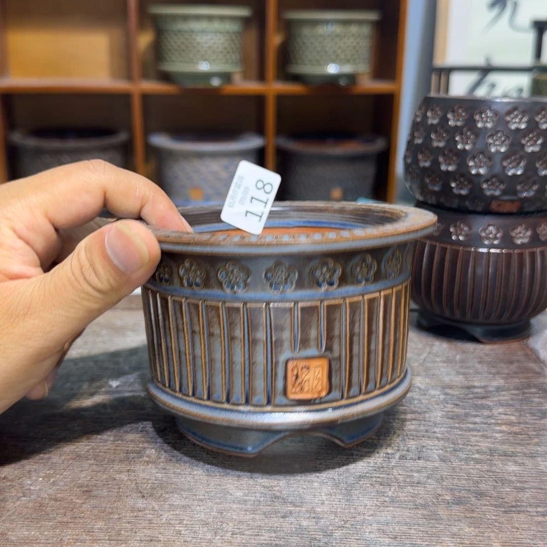 手工花盆 118内口口径9.9cm