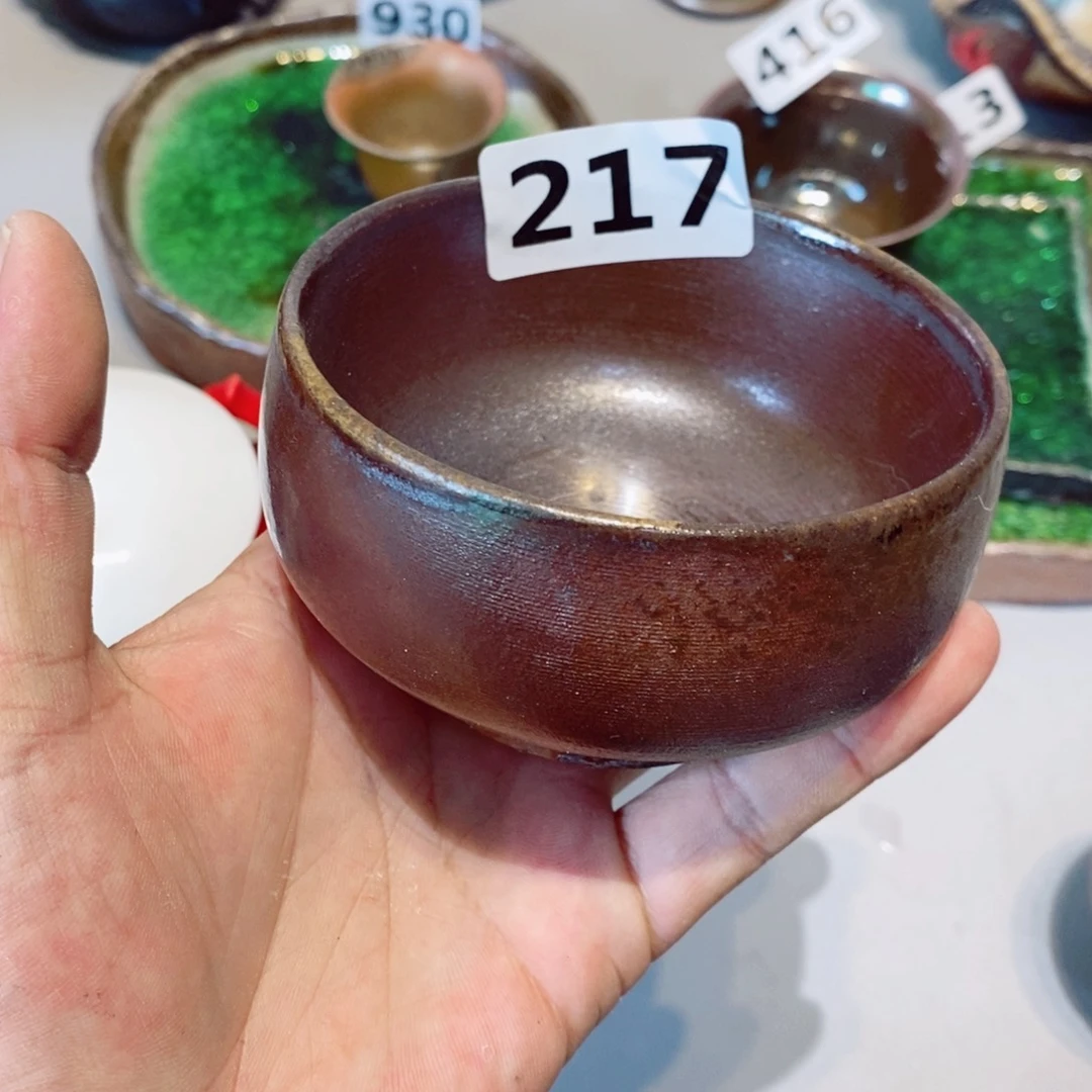 柴烧茶具陶瓷杯家用