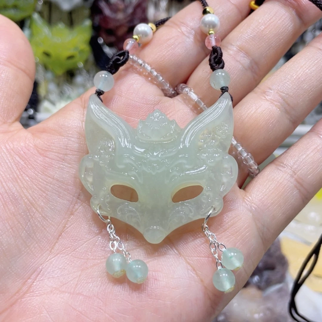 【闪购商品】岫玉未镶嵌颈饰44吊坠