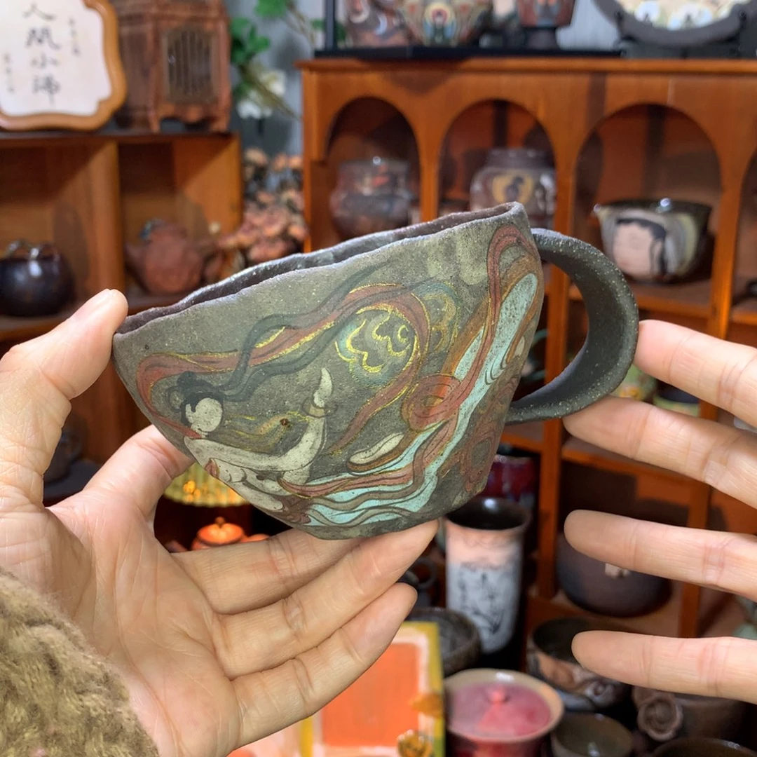 陶安冉老师作品· 一杯歡喜浪漫器物