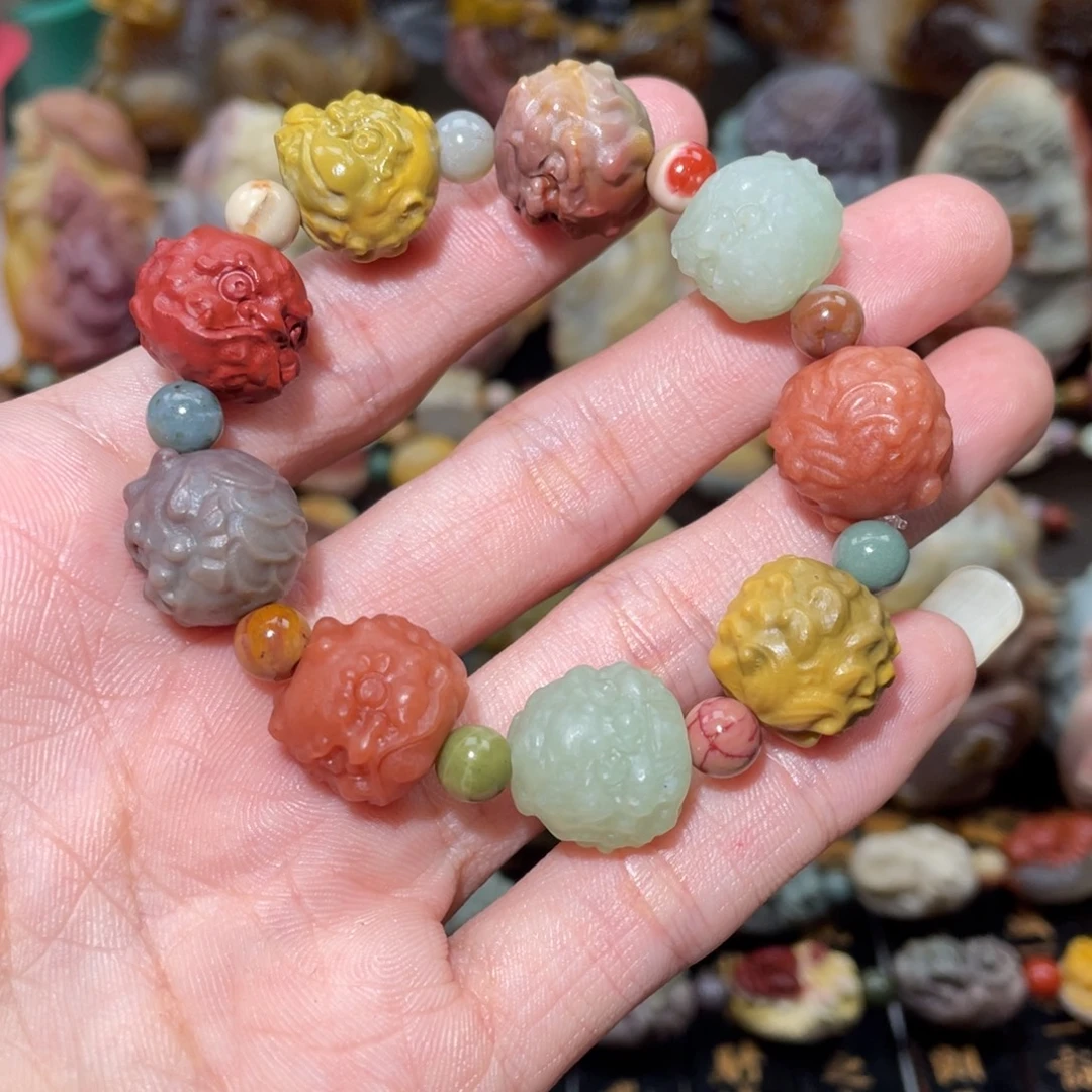 石英质玉未镶嵌手链