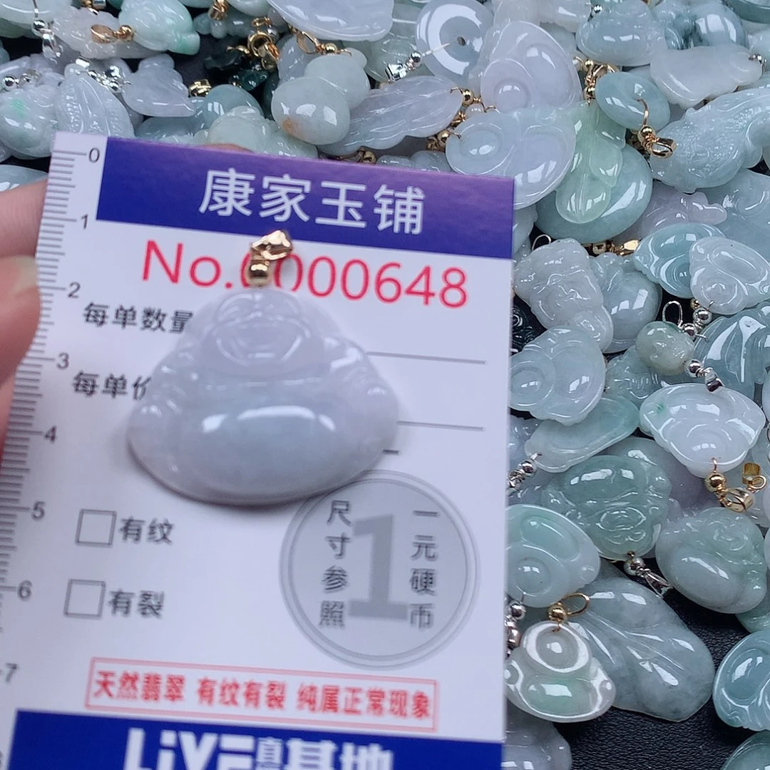 颈饰未镶嵌翡翠t