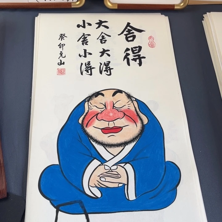 国画禅意画纯手绘作品