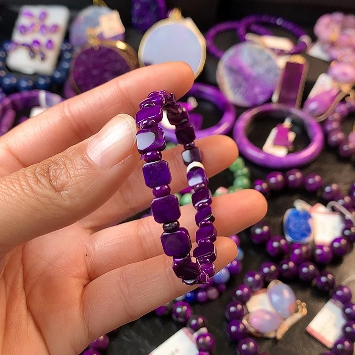 苏纪石（舒俱来）未镶嵌手串