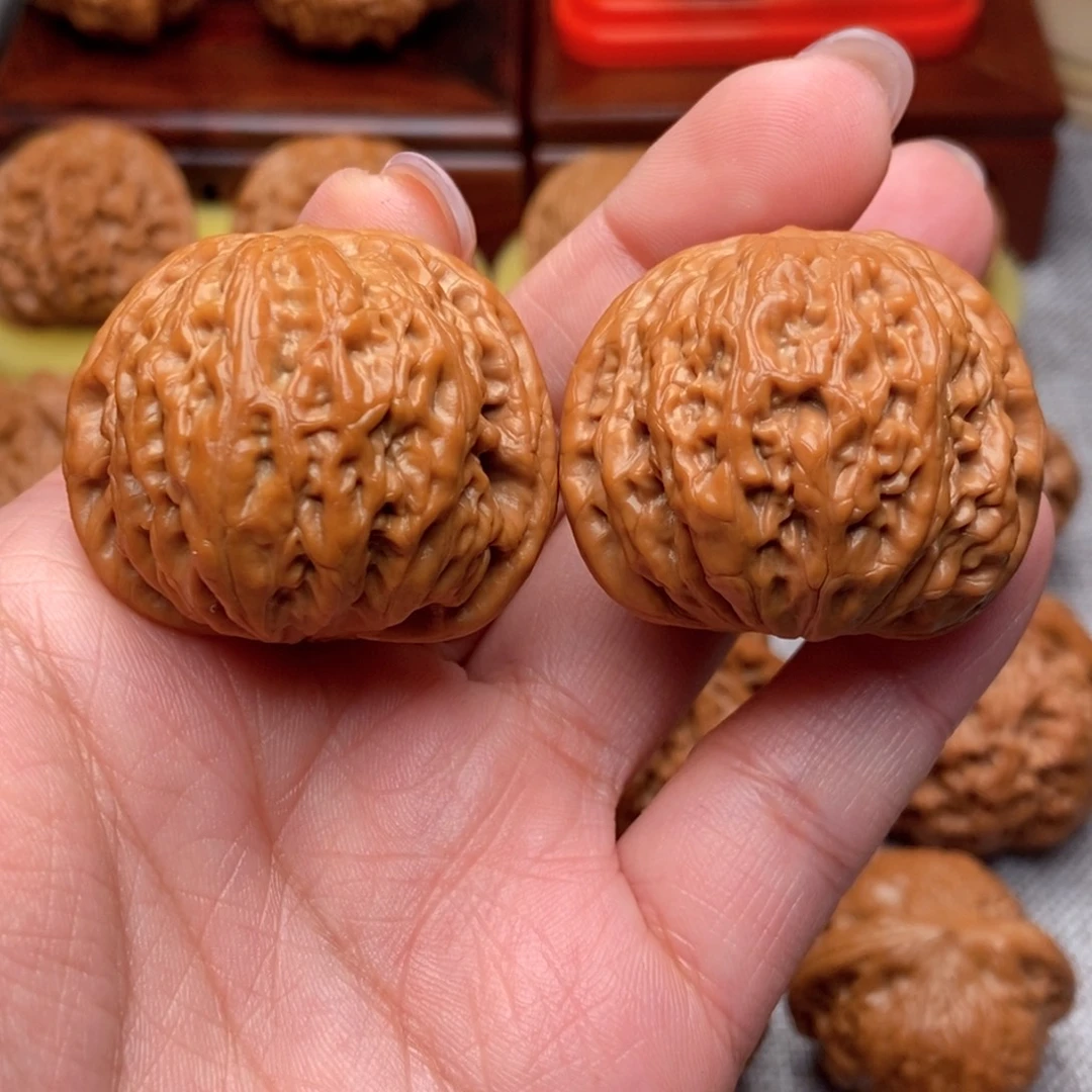 把件文玩核桃毕业平谷铁锤38全品