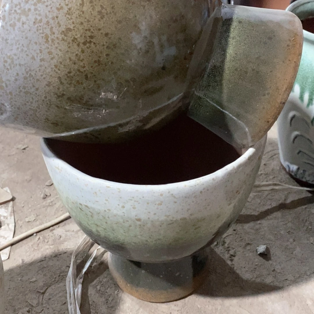 红陶瑕疵20-20两个