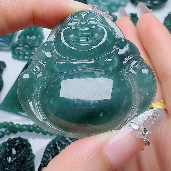 翡翠未镶嵌颈饰111