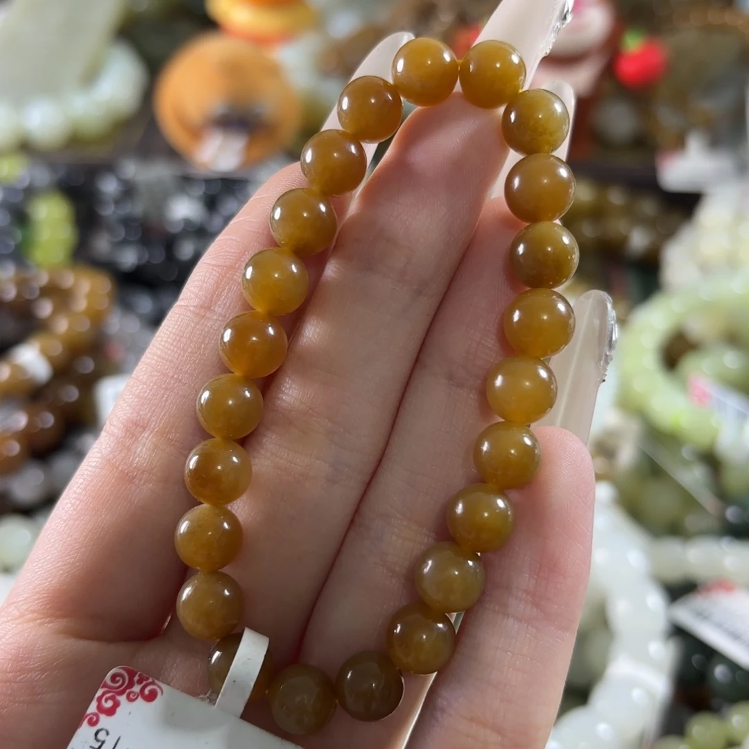 和田玉未镶嵌手链20