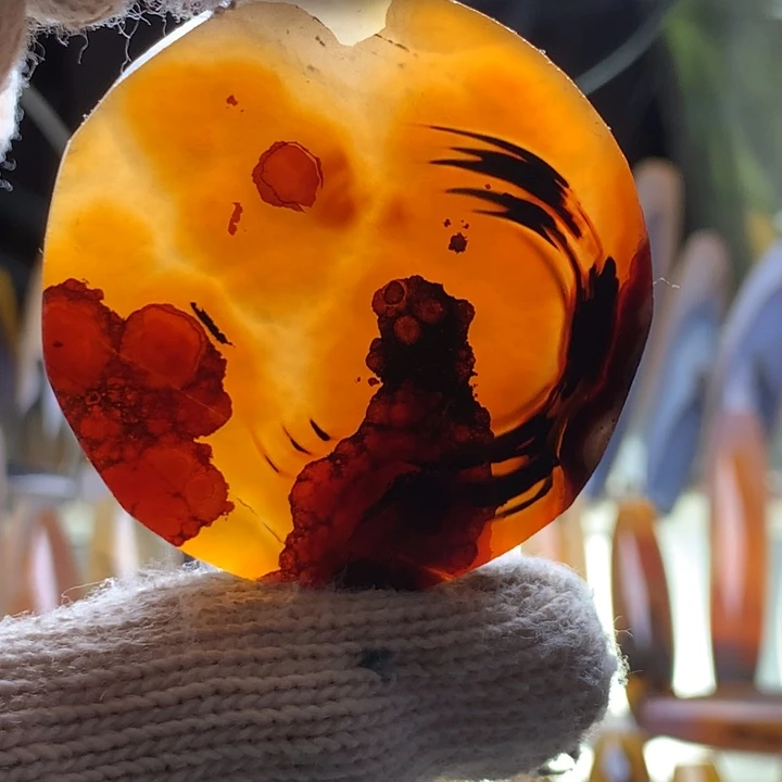 玛瑙/玉髓颈饰未镶嵌137