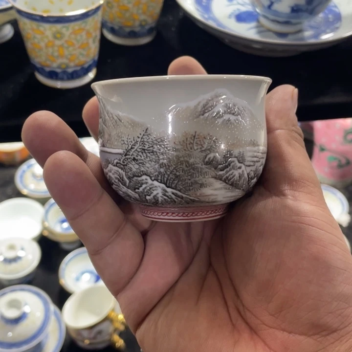 摆件禁****?景德镇陶瓷高温瓷厂货