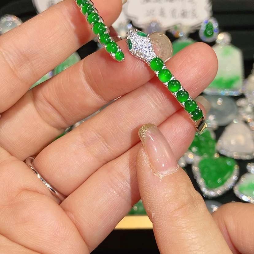 【闪购商品】未镶嵌手链翡翠天然翡翠