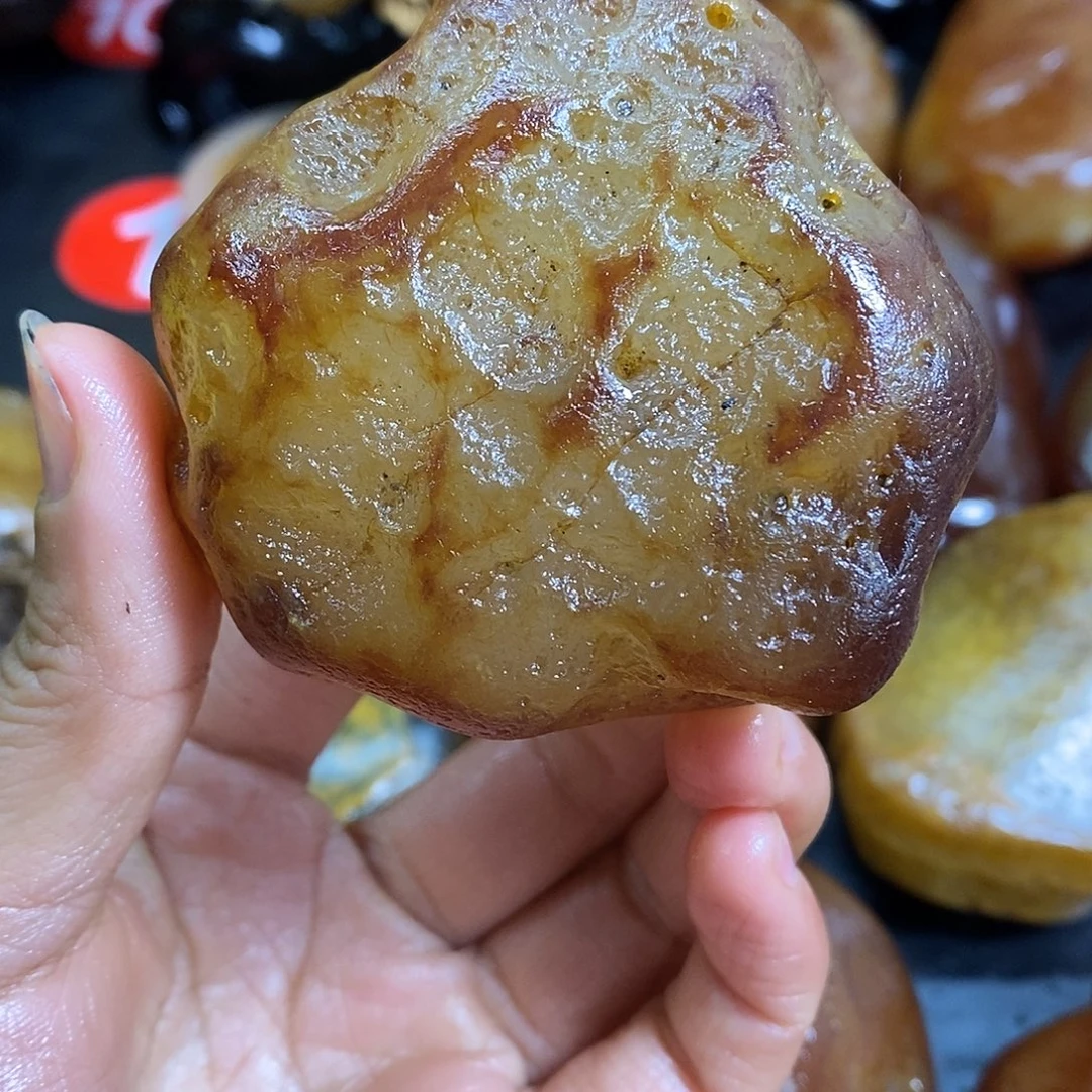 玛瑙/玉髓未镶嵌手把件