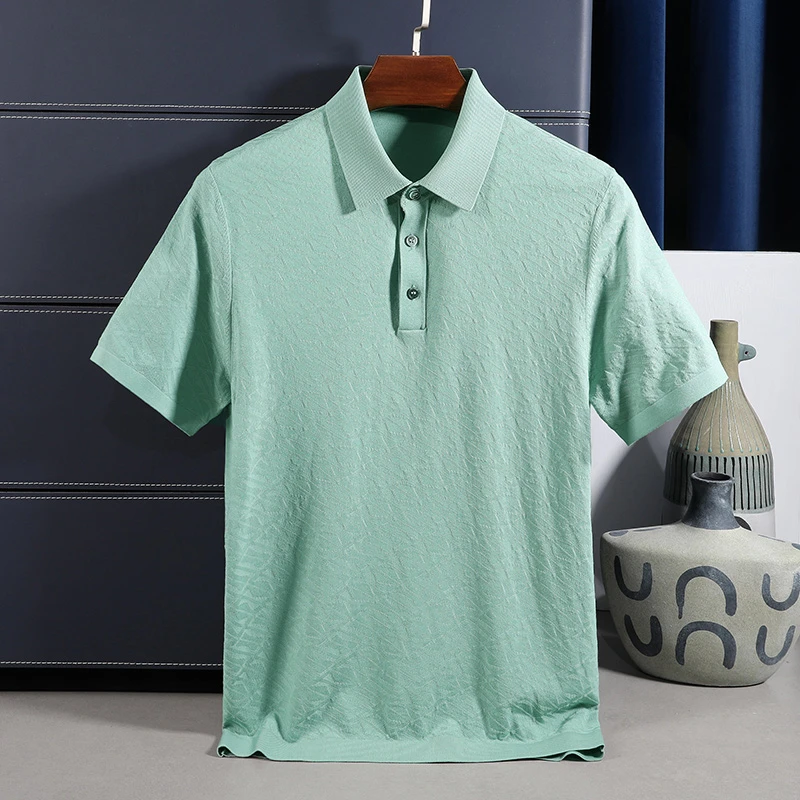 HILNAN&BELLNE/哈蒙班尼夏季男士短袖Polo衫亲肤休闲上衣百搭男装