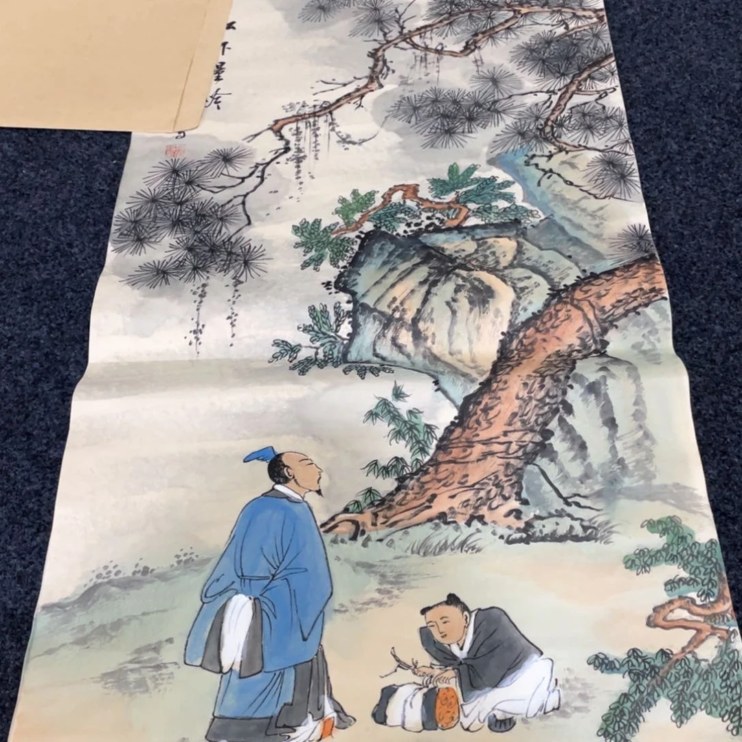 国画国画作品画心一张