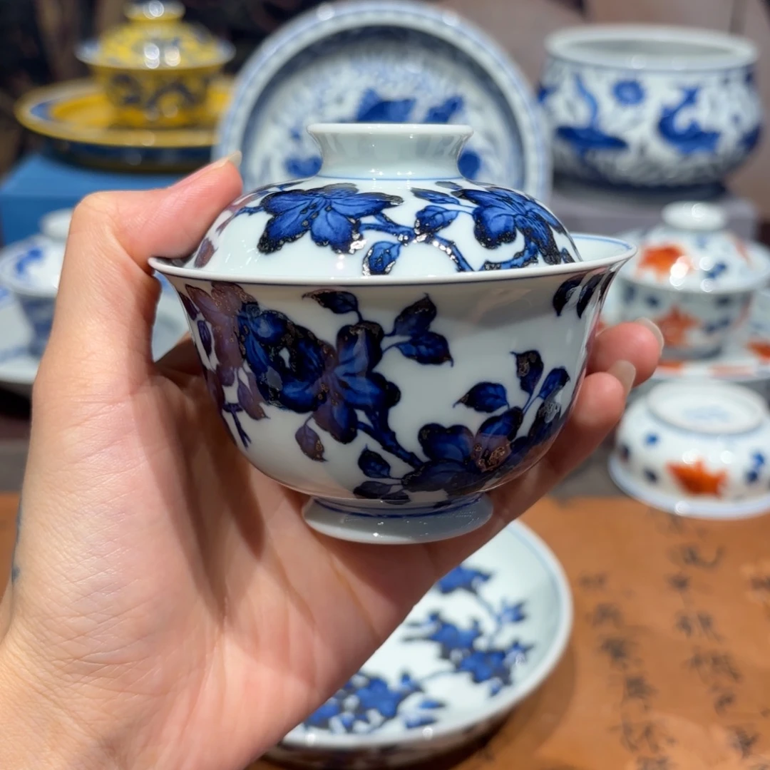 手工手绘陶瓷茶具