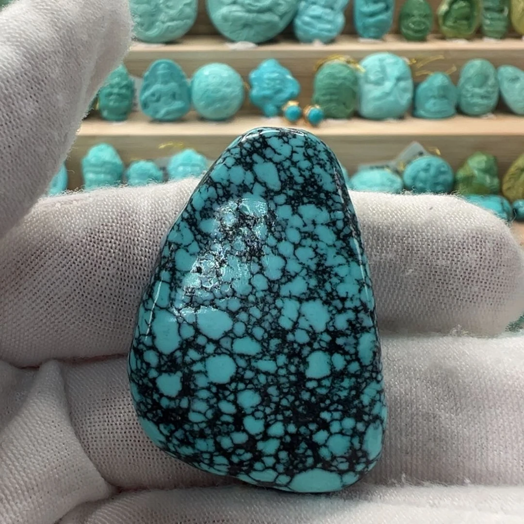 未镶嵌绿松石随形 25.6mm