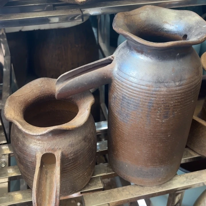 粗陶口径13/27，13/15进水口1.6厘米