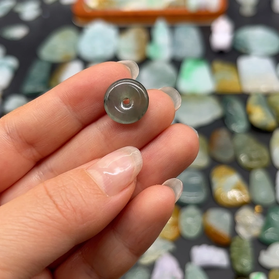 【闪购商品】翡翠颈饰未镶嵌用****5银托