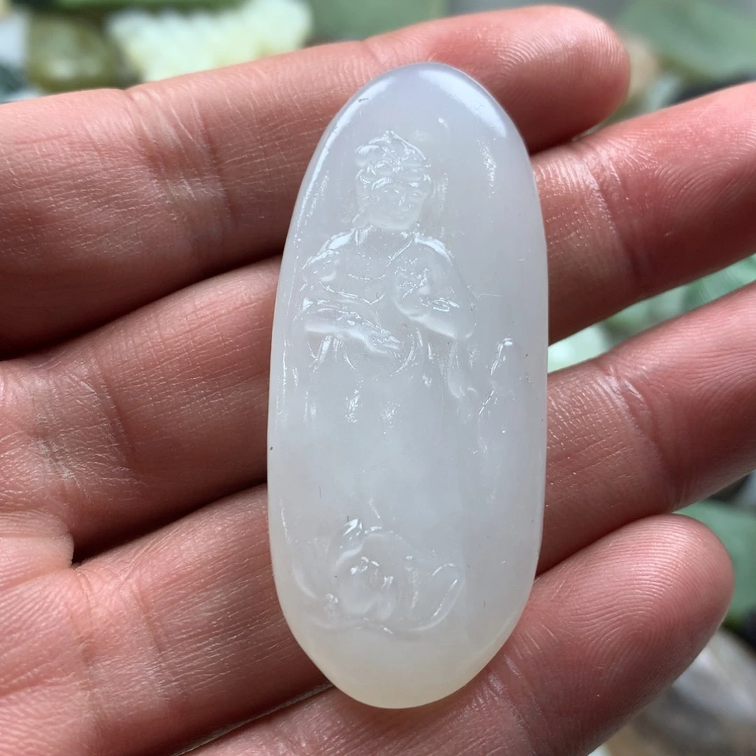 和田玉挂件未镶嵌