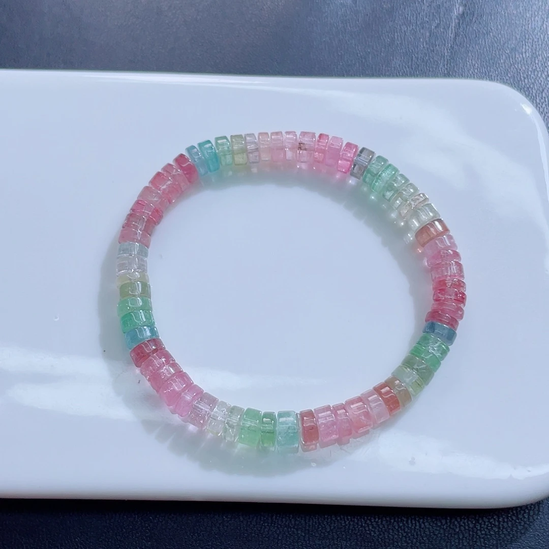 碧玺未镶嵌手链碧玺手链