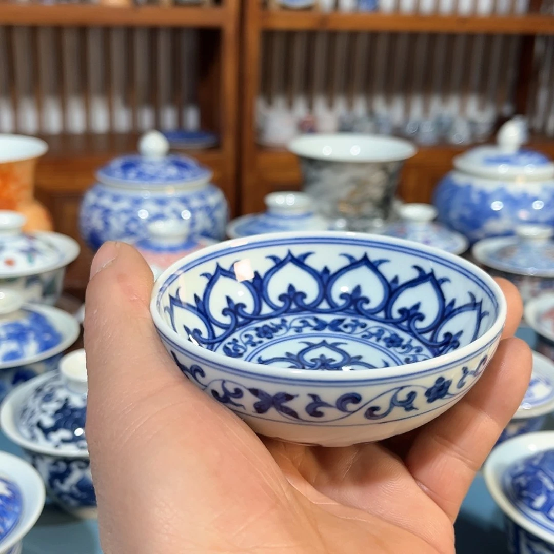錡镇堂手工手绘绘杯