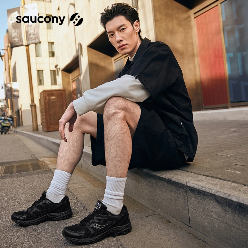 Saucony索康尼RIDE MILLENNIUM情侣千禧复古休闲鞋Y2k男女运动鞋a