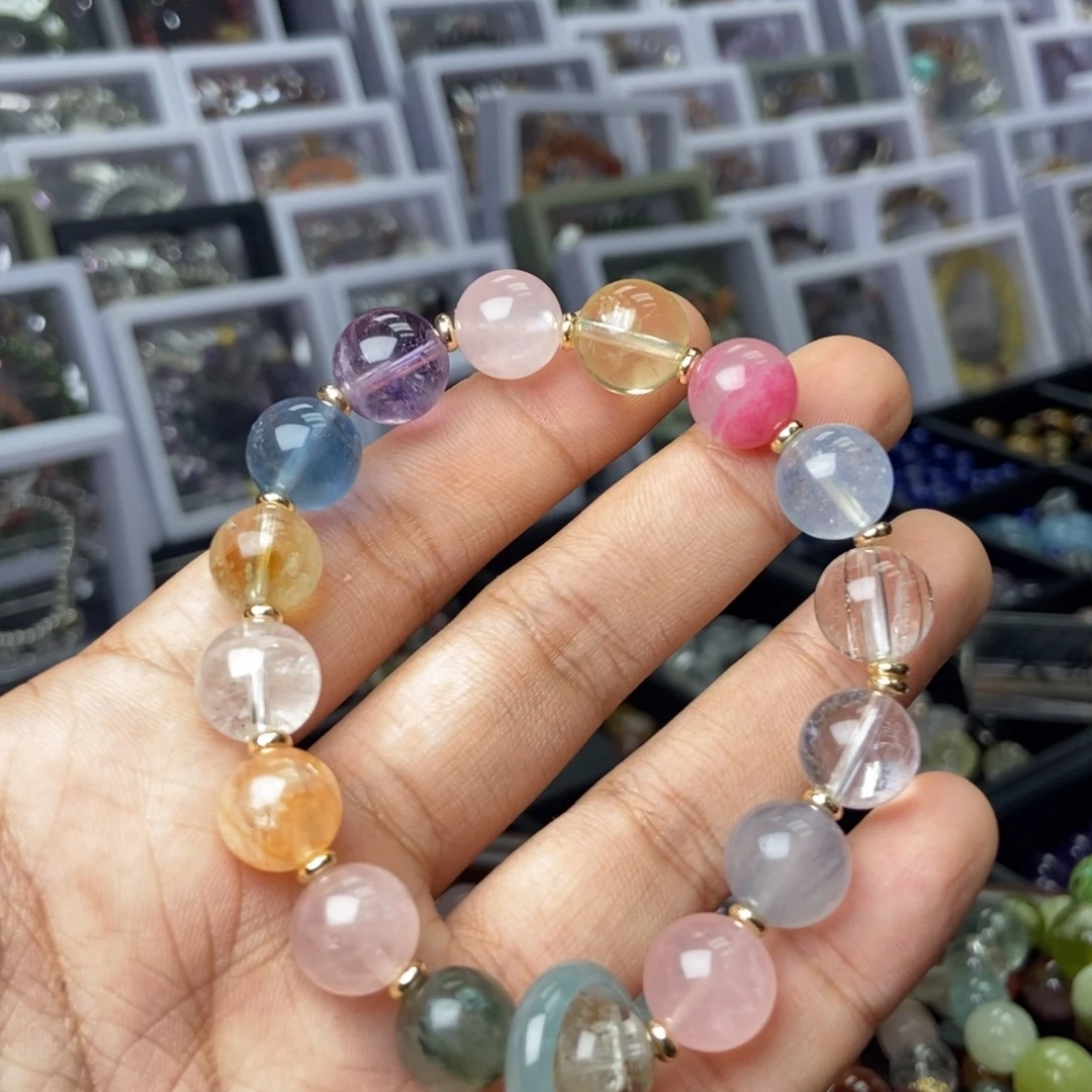 手链水晶合金多宝