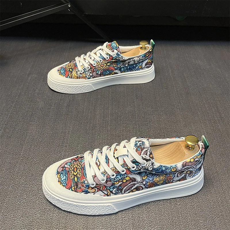 HARLEY SASI/哈雷萨斯夏季男款透气帆布鞋时尚运动鞋子透气潮鞋男