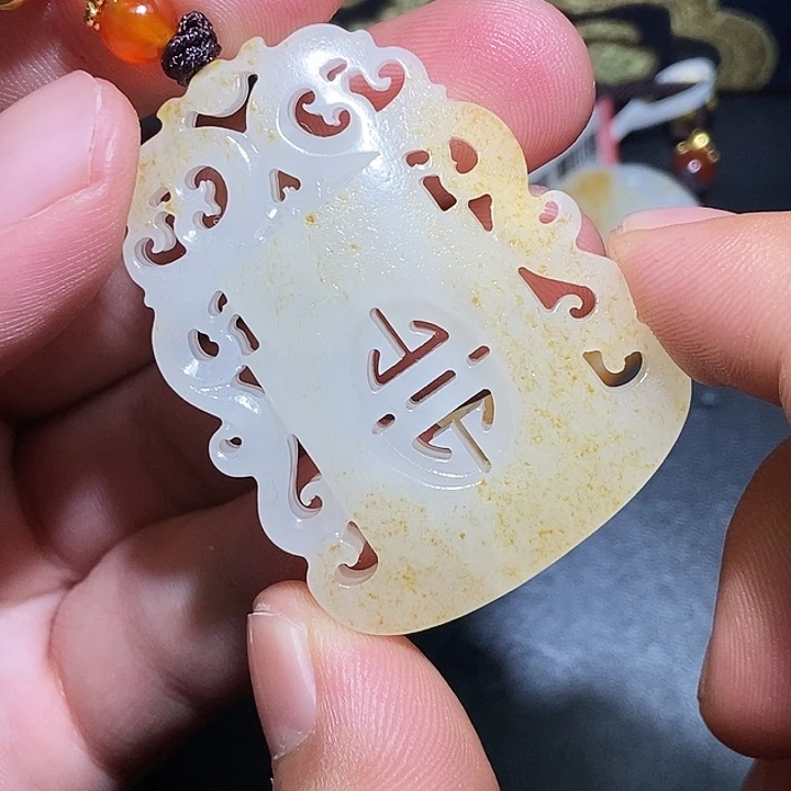 和田玉未镶嵌颈饰CC