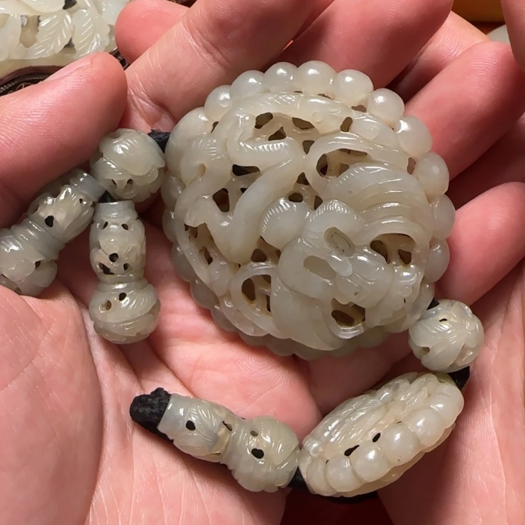 d***h和田玉未镶嵌挂件