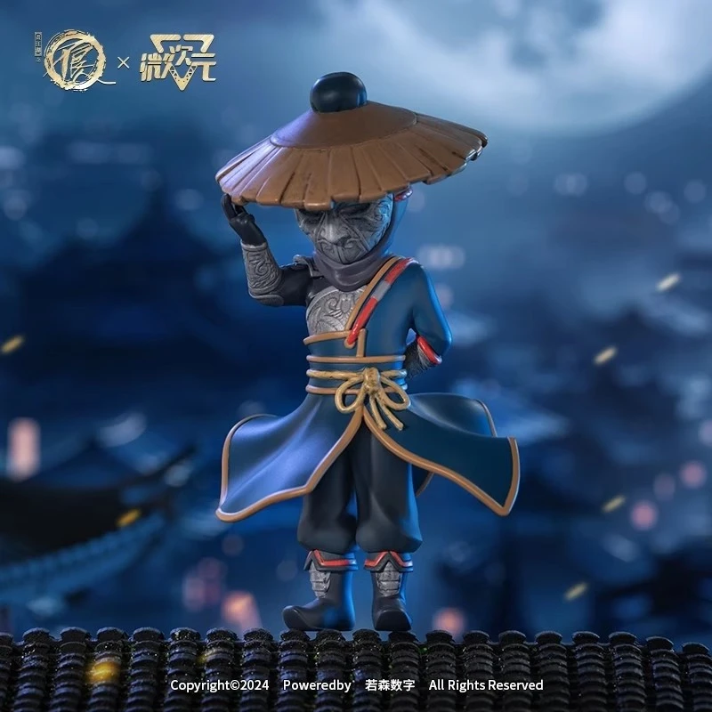 画江湖之不良人Q版盲盒动漫公仔潮玩摆件收藏礼物