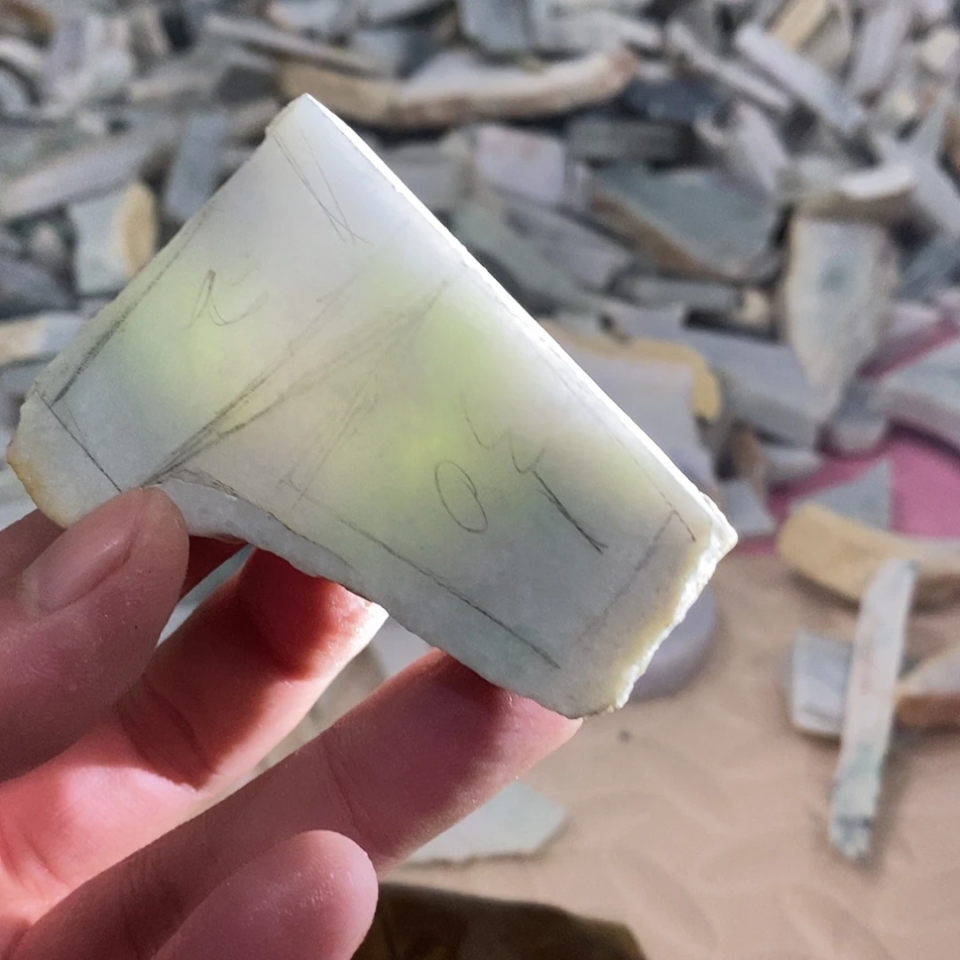 翡翠散珠天然缅甸翡翠a货8